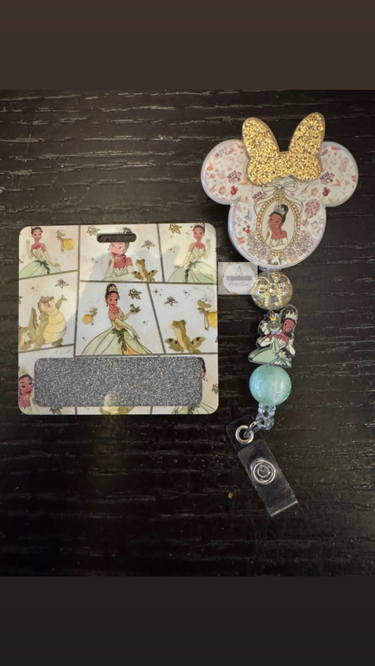 Princess Tiana badge reel