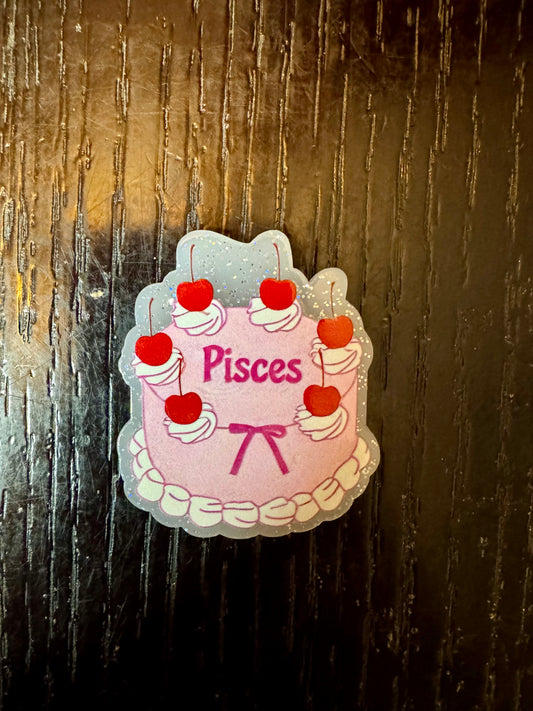 Pisces badge reel