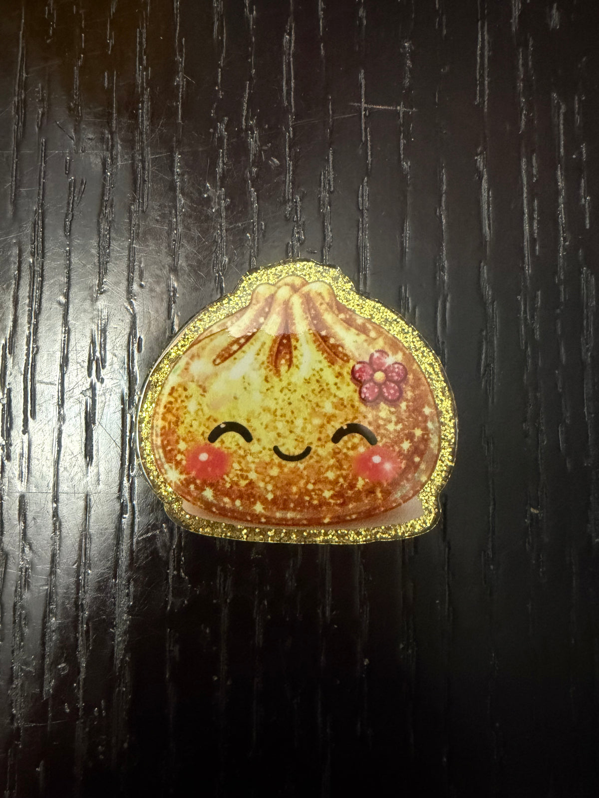 Dumpling badge reel