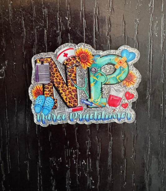 Nurse Practitioner badge reel