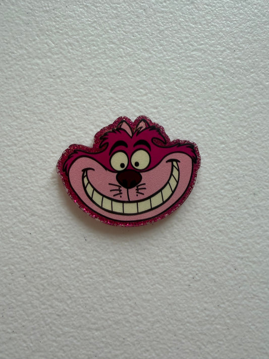 Cheshire Cat badge reel
