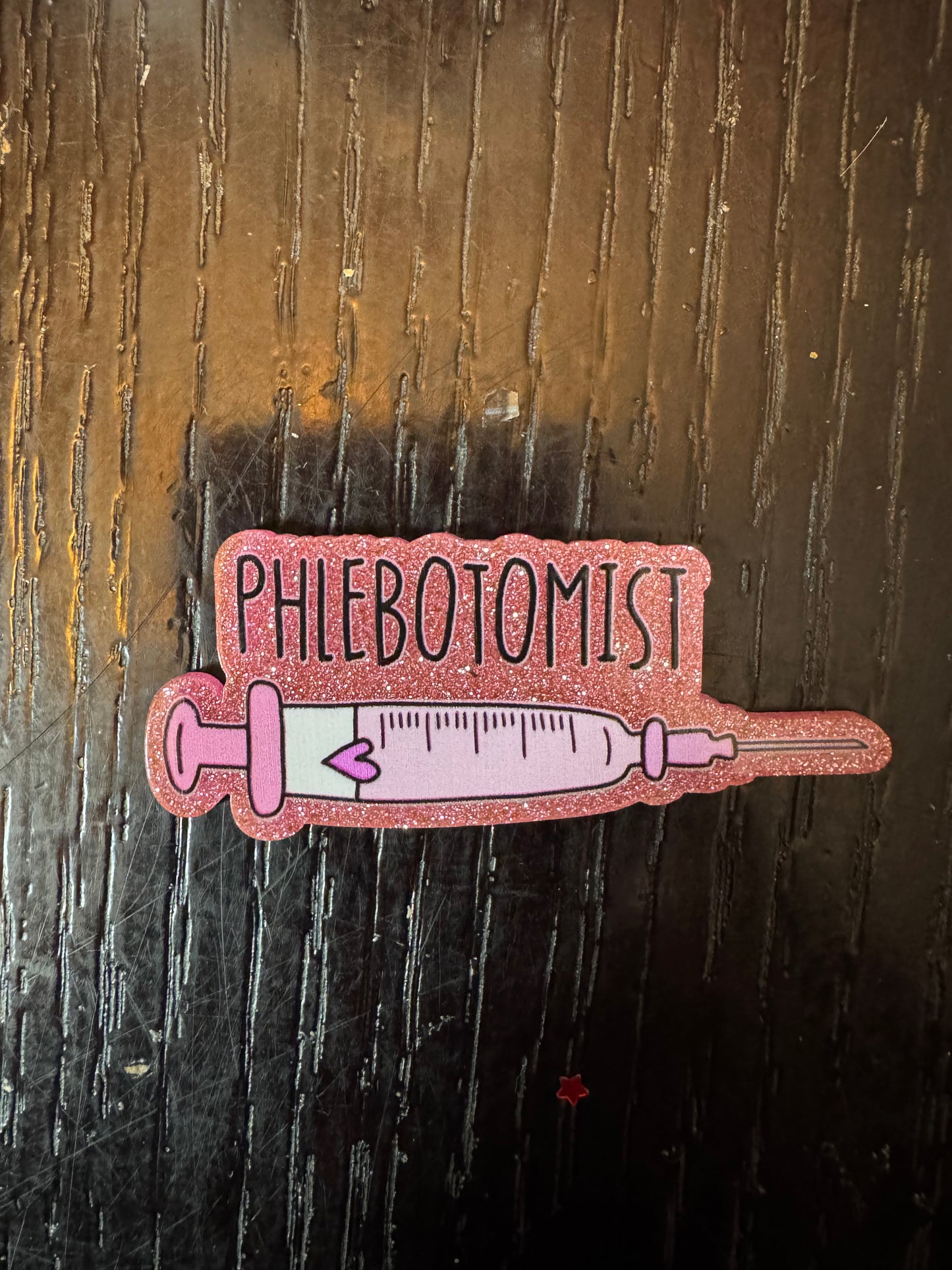 Phlebotomist badge reel