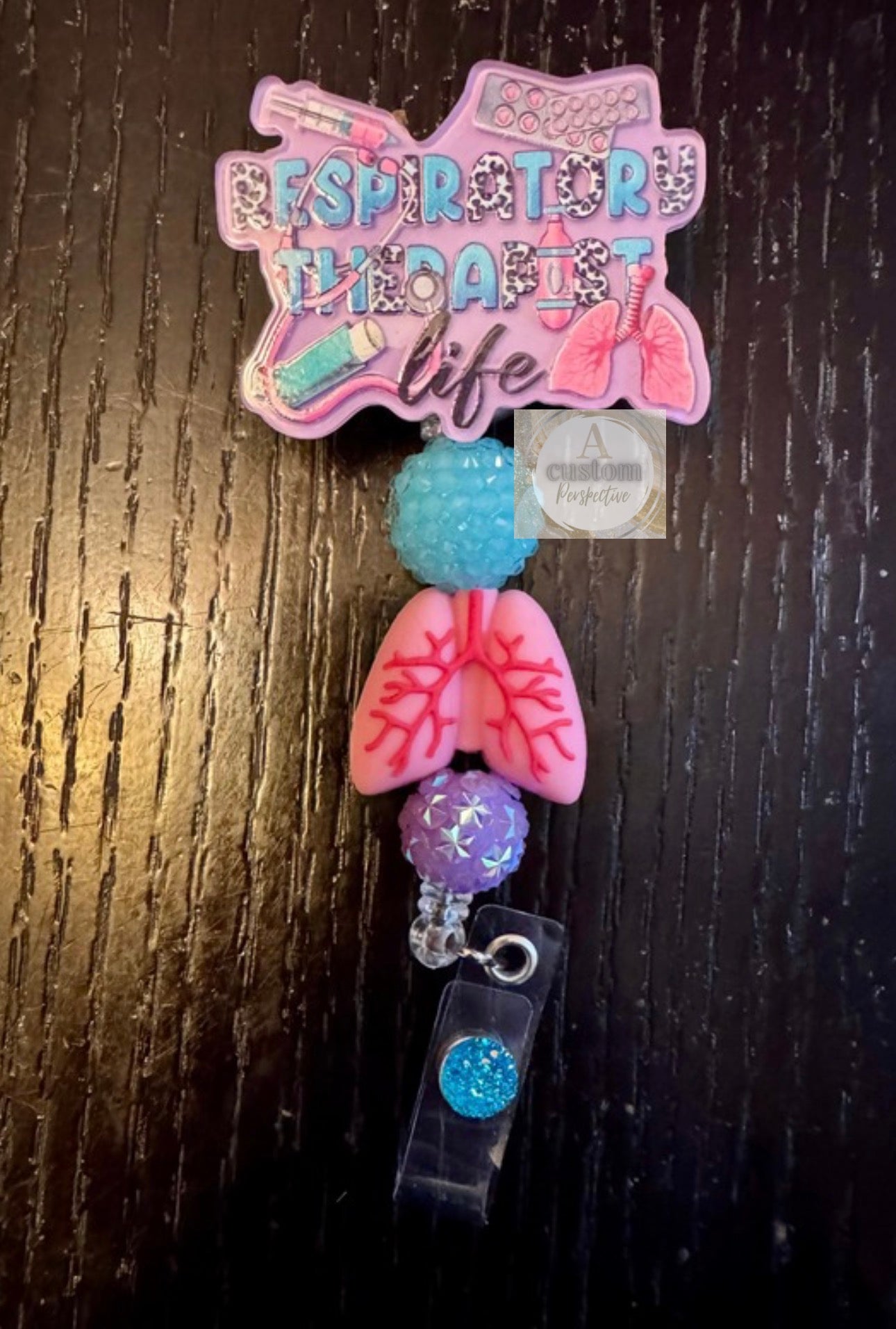 Respiratory Therapist badge reel