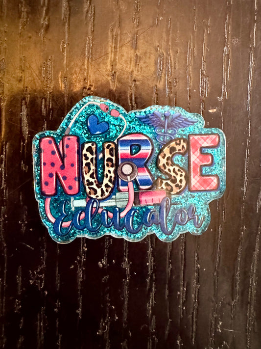 Nurse Educator badge reel