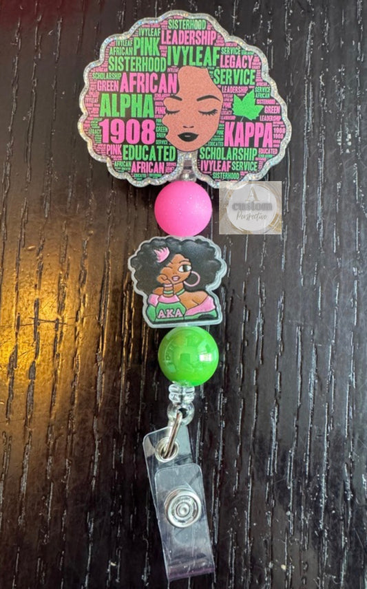 Aka sorority badge reel