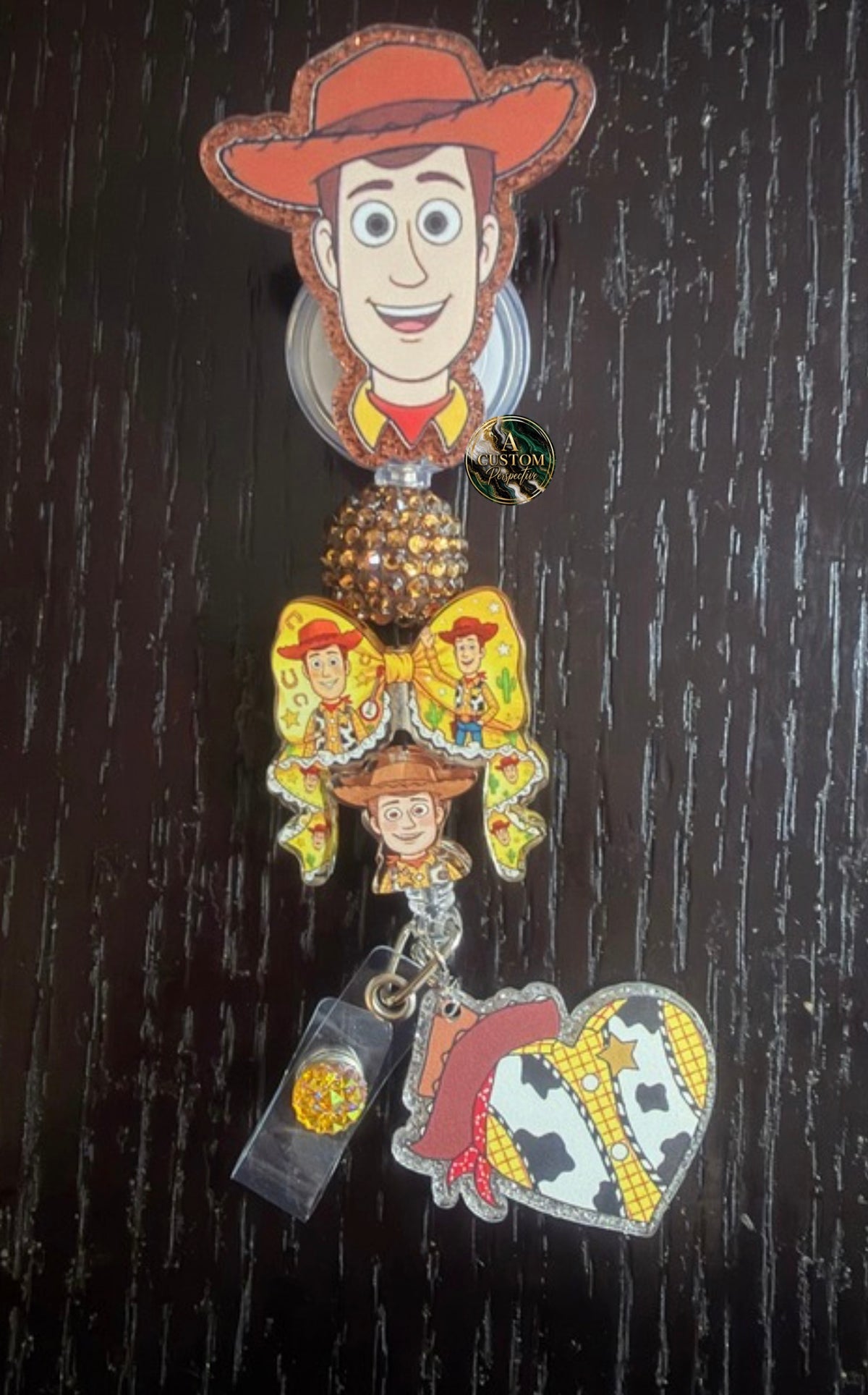 Woody badge reel (Toy Story)