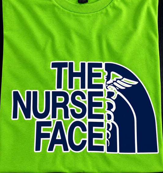 Seahawks Nurse Face T-shirt