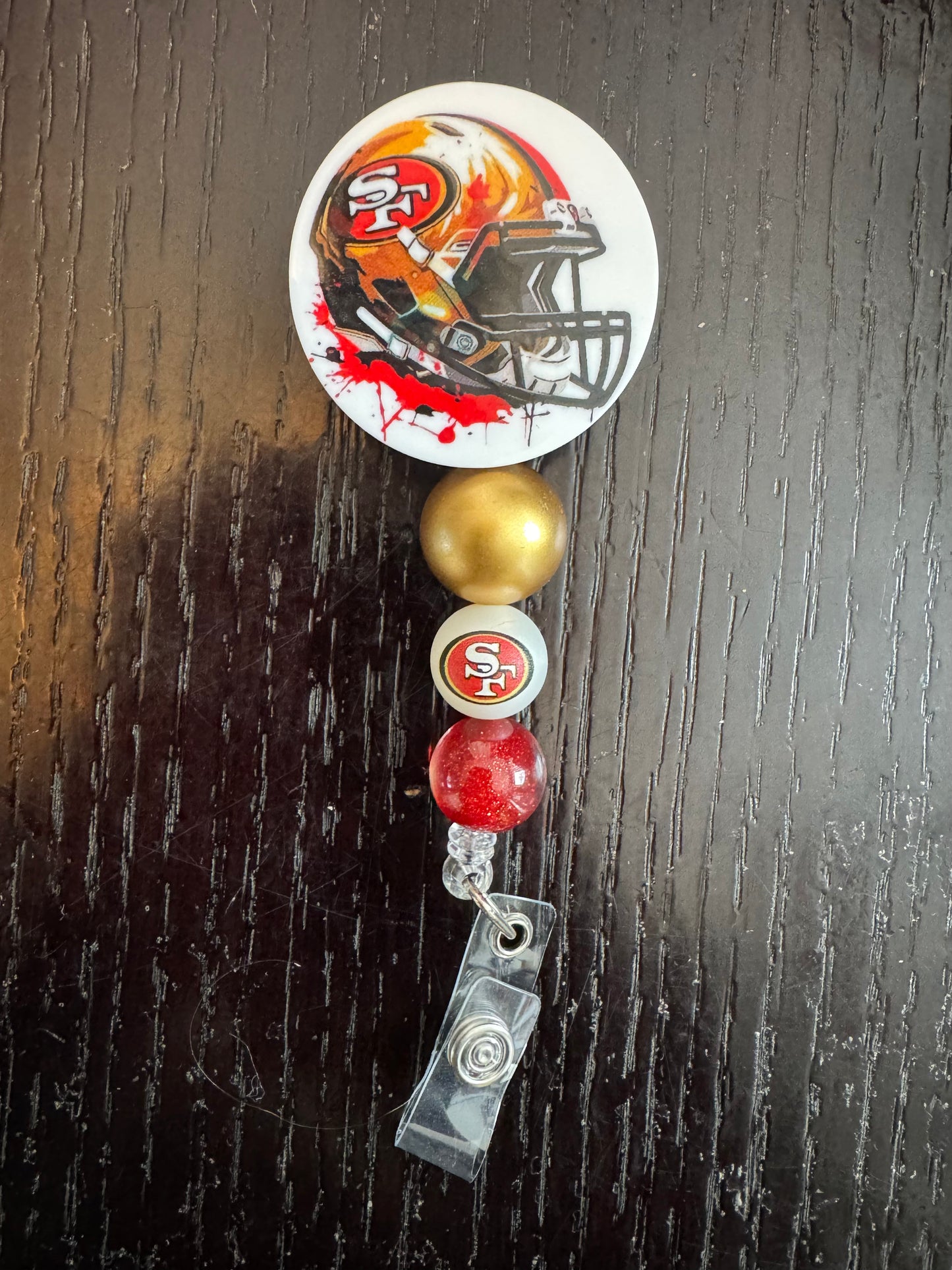 49ers badge reel
