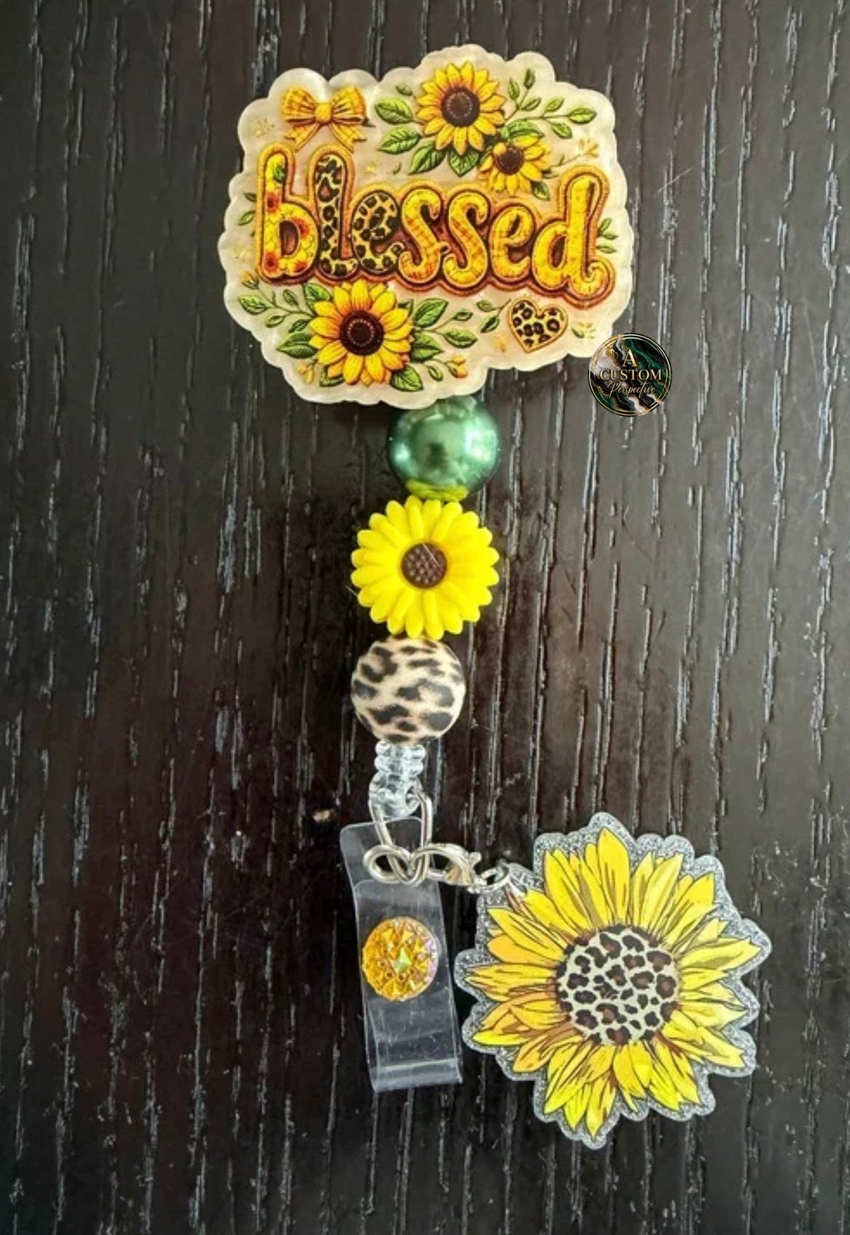 Blessed badge reel
