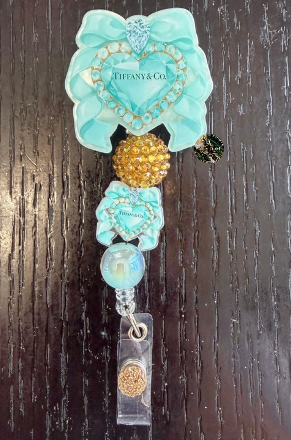 Tiffany & co. Badge reel