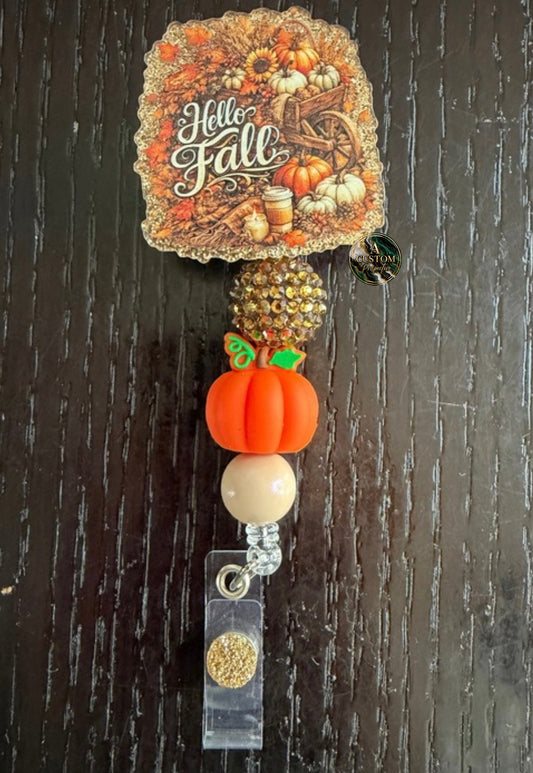 Hello Fall badge reel