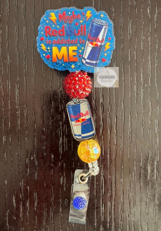 Red Bull badge reel