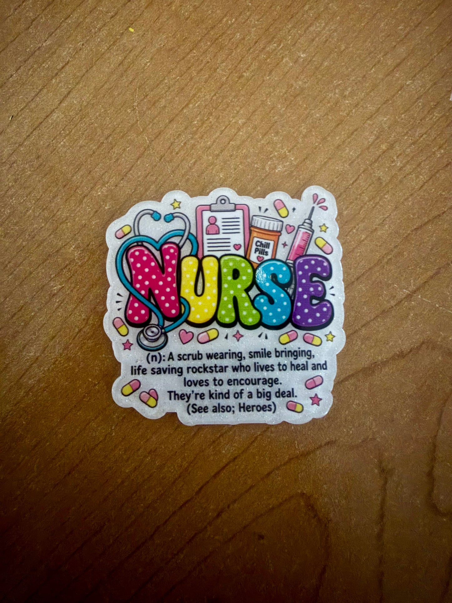 Nurse badge reel