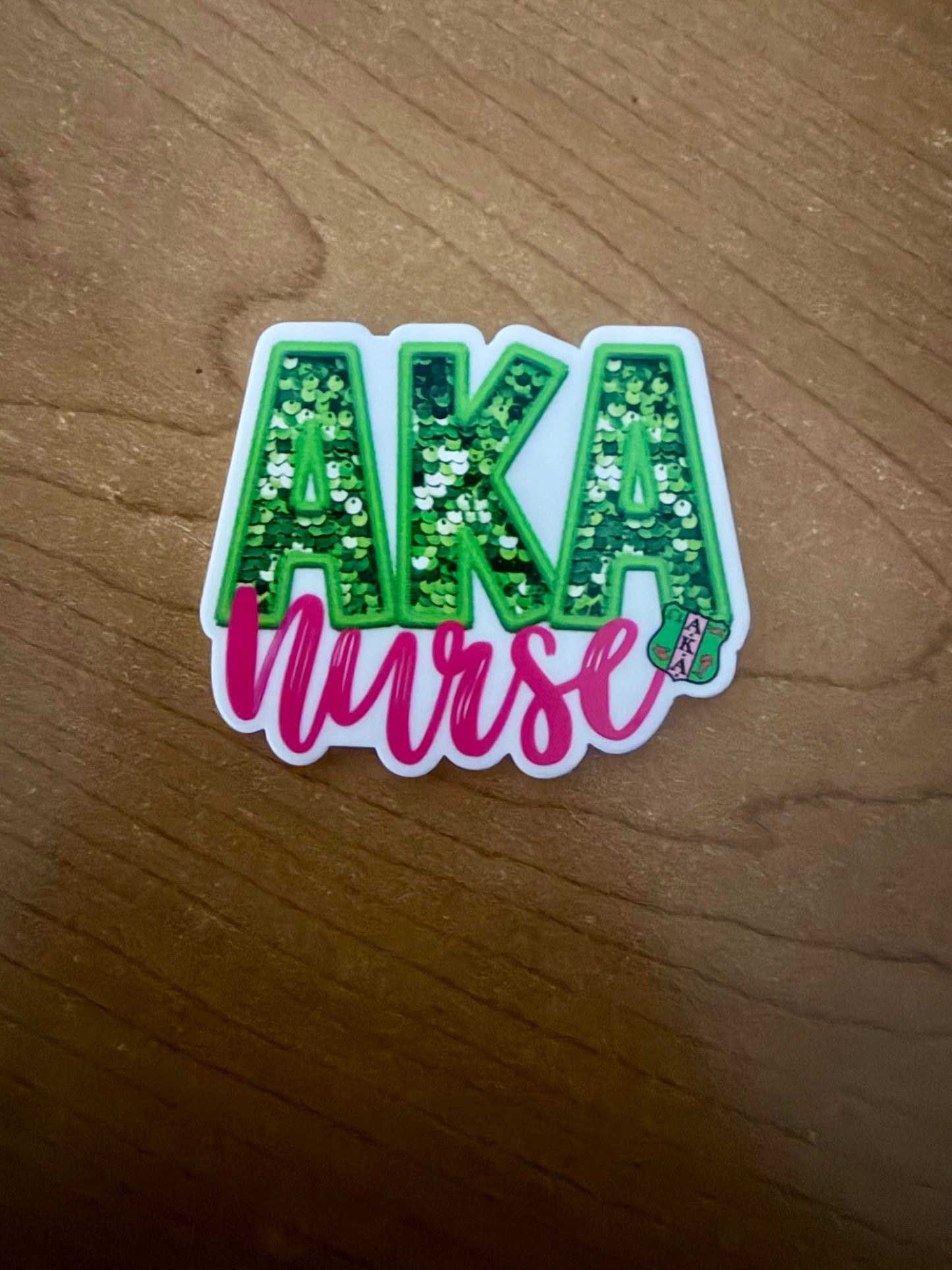 AKA Nurse badge reel