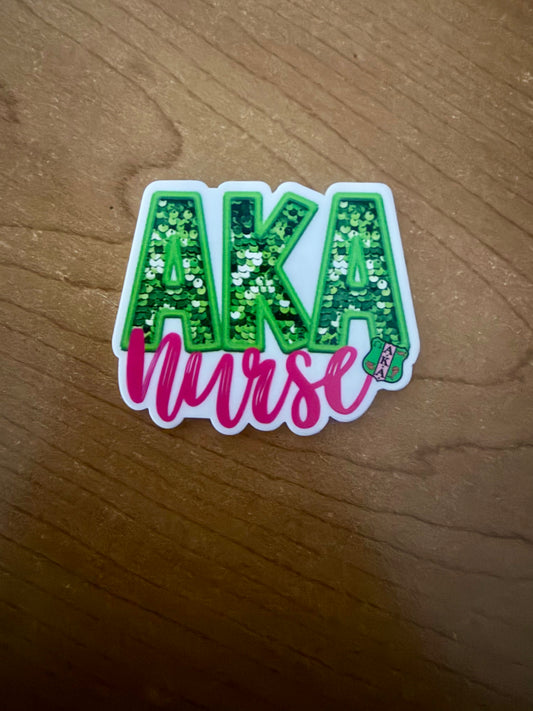 AKA Nurse badge reel