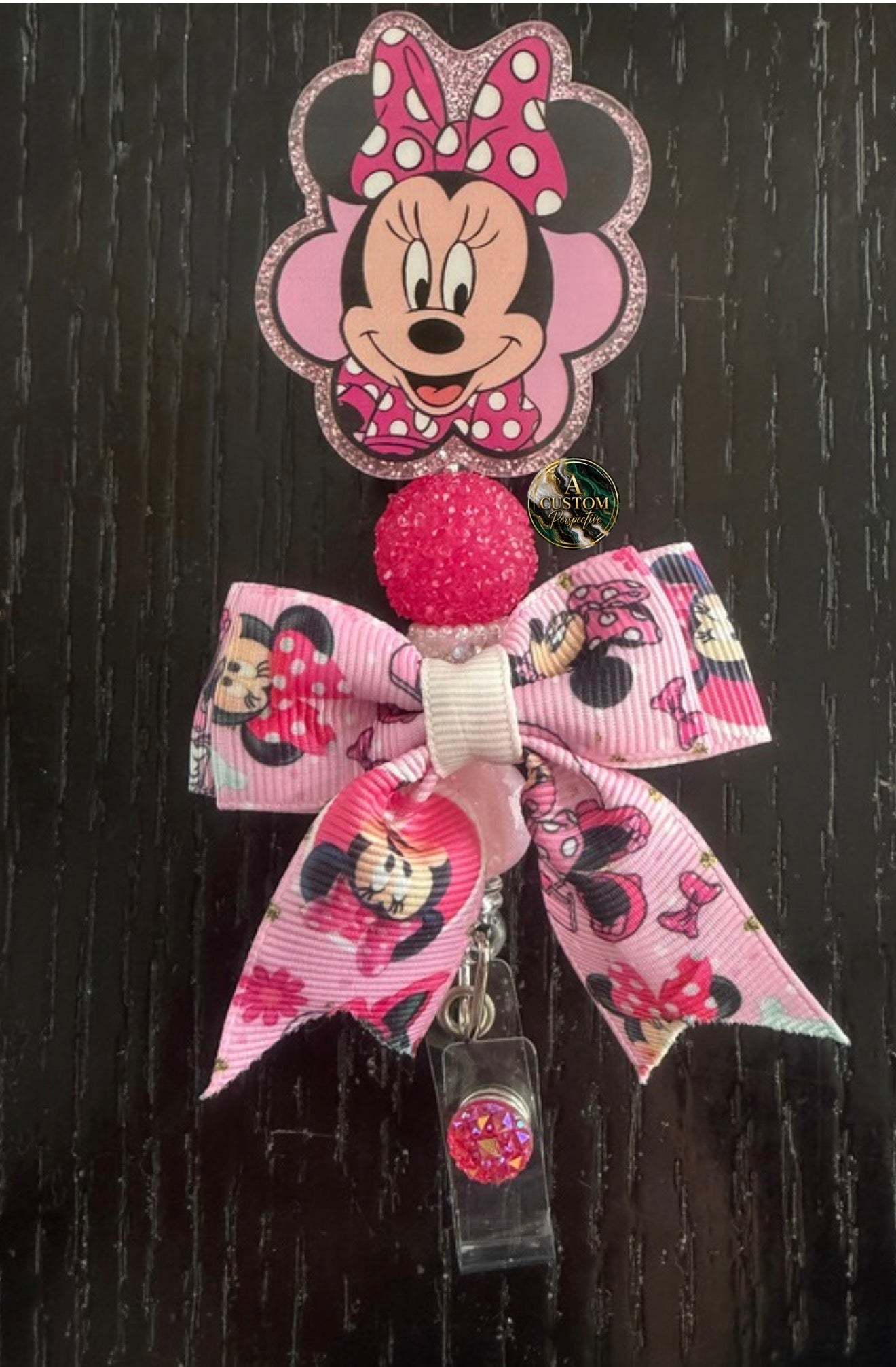 Minnie badge reel