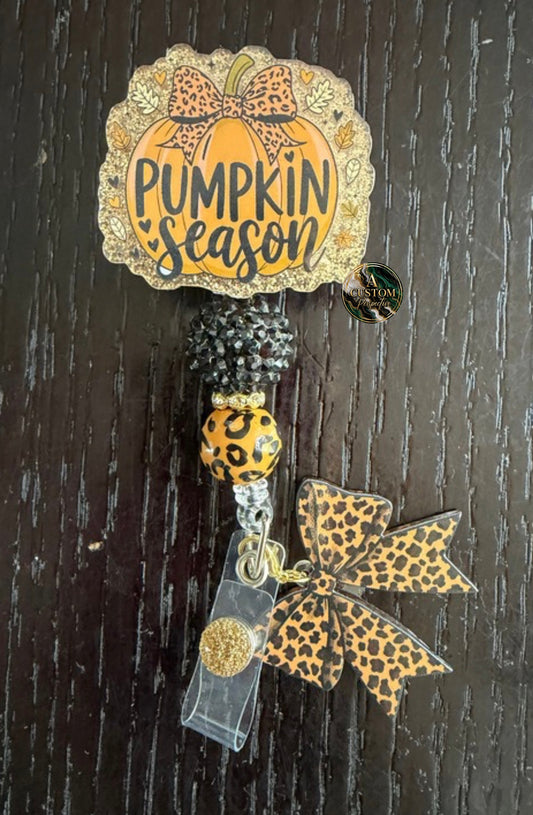 Pumpkin Season badge reel