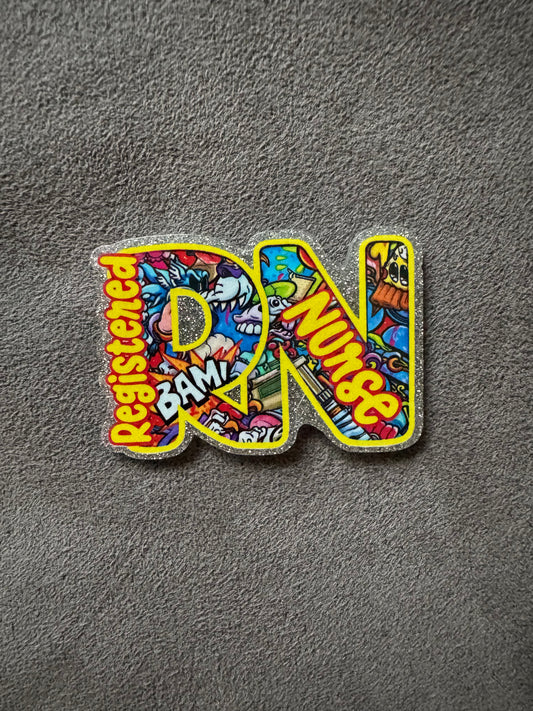 RN badge reel