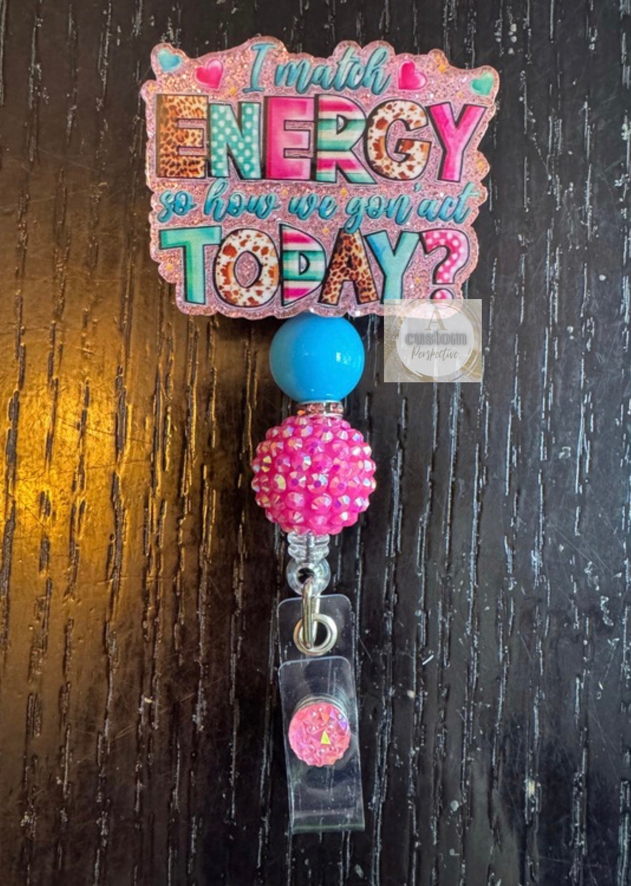 I match energy badge reel