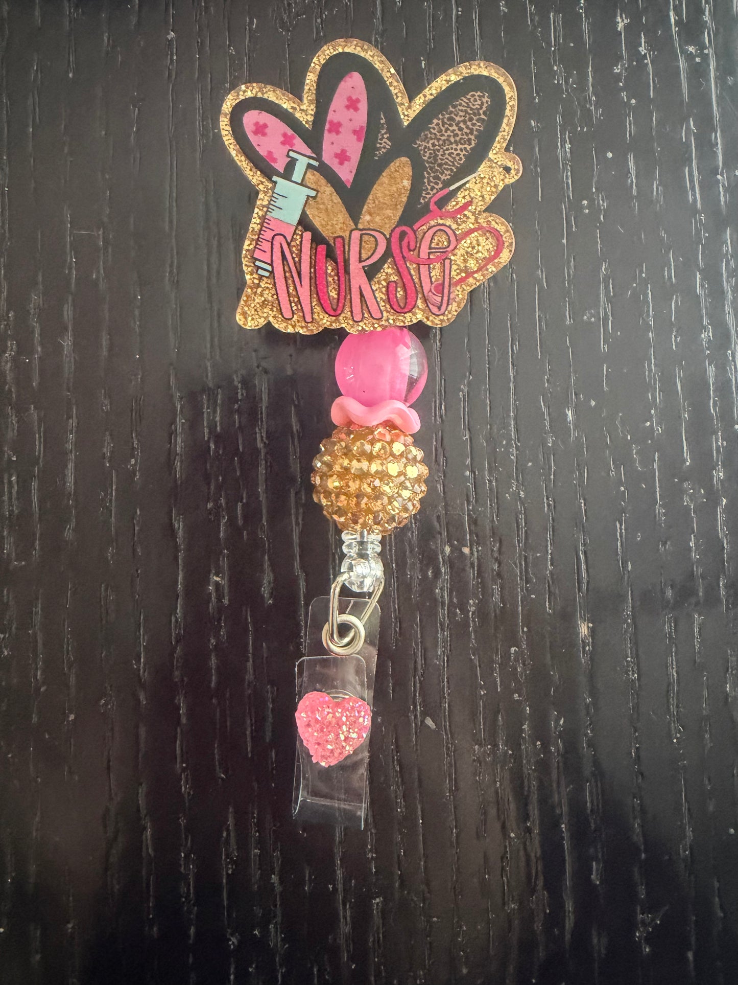 Nurse badge reel
