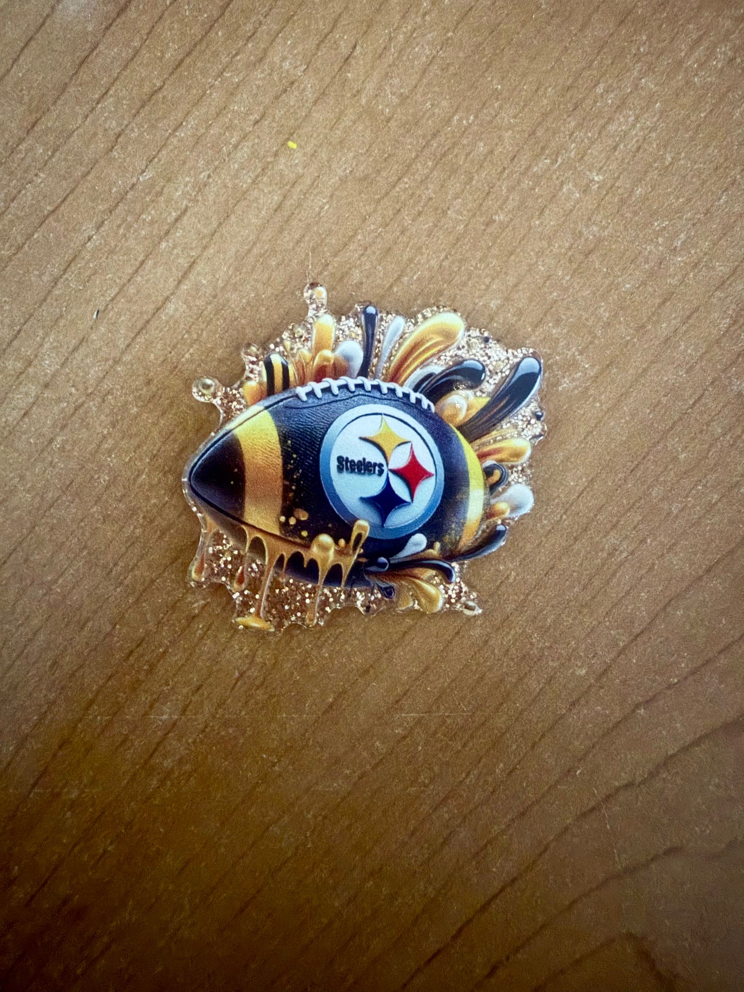 Steelers badge reel