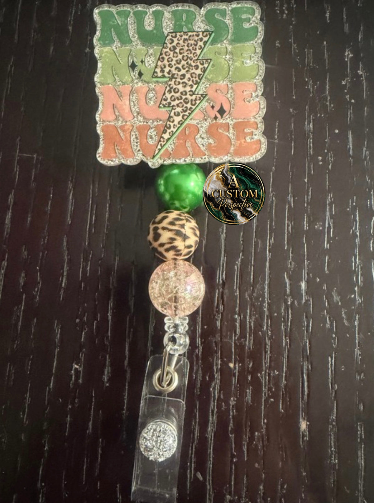 Nurse badge reel