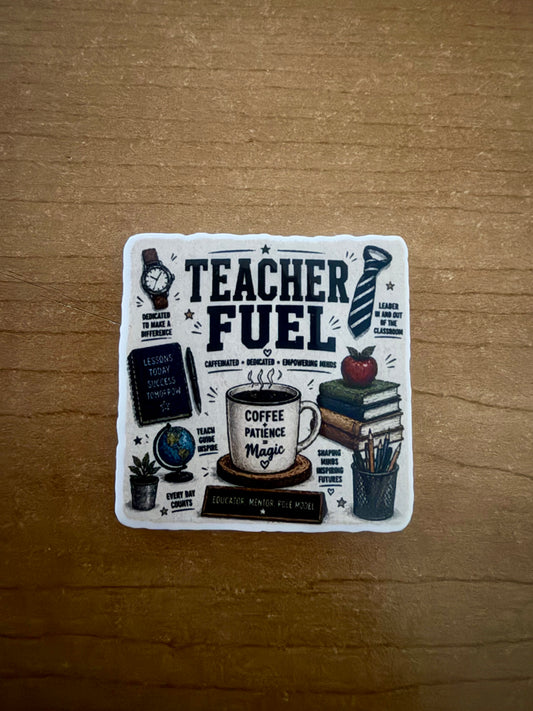 Teacher badge reel (no glitter)