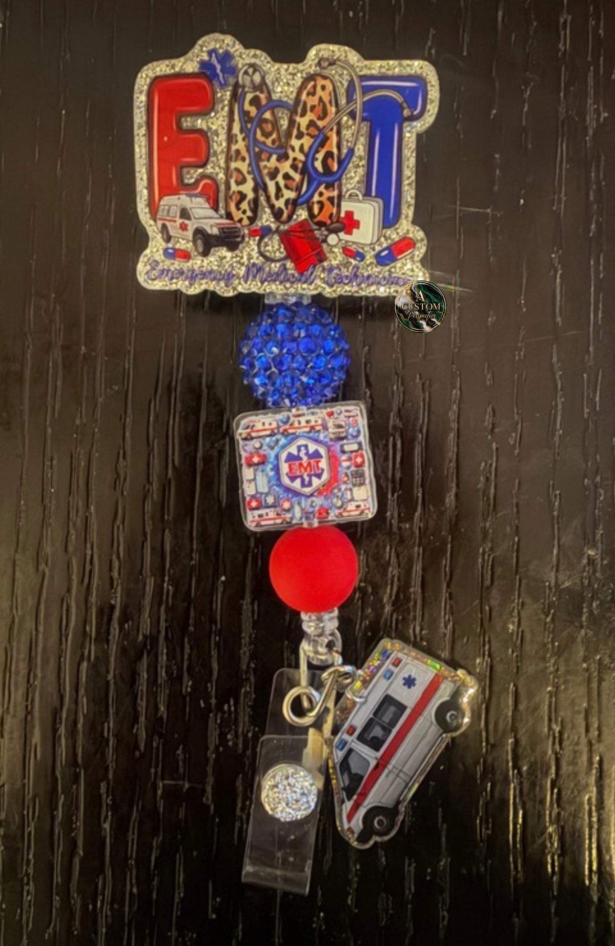 EMT badge reel