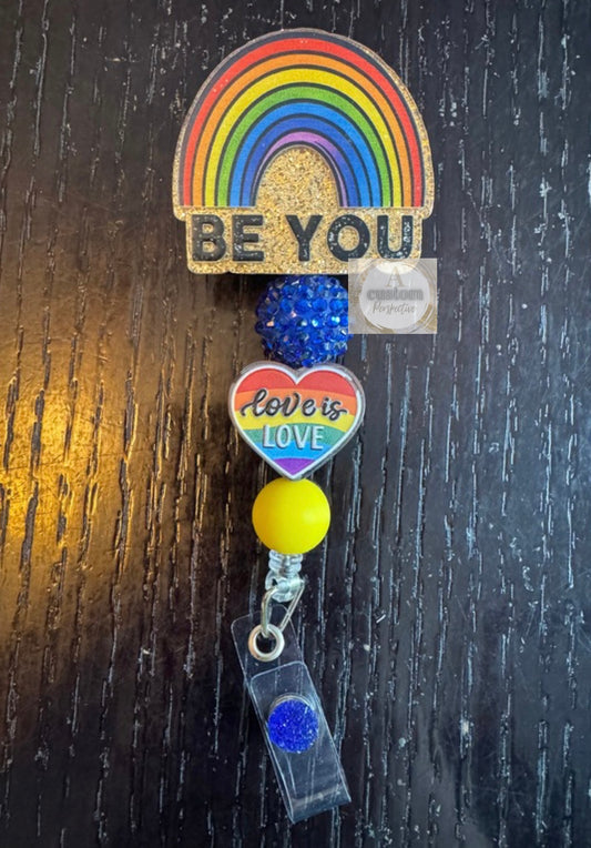 Be you badge reel