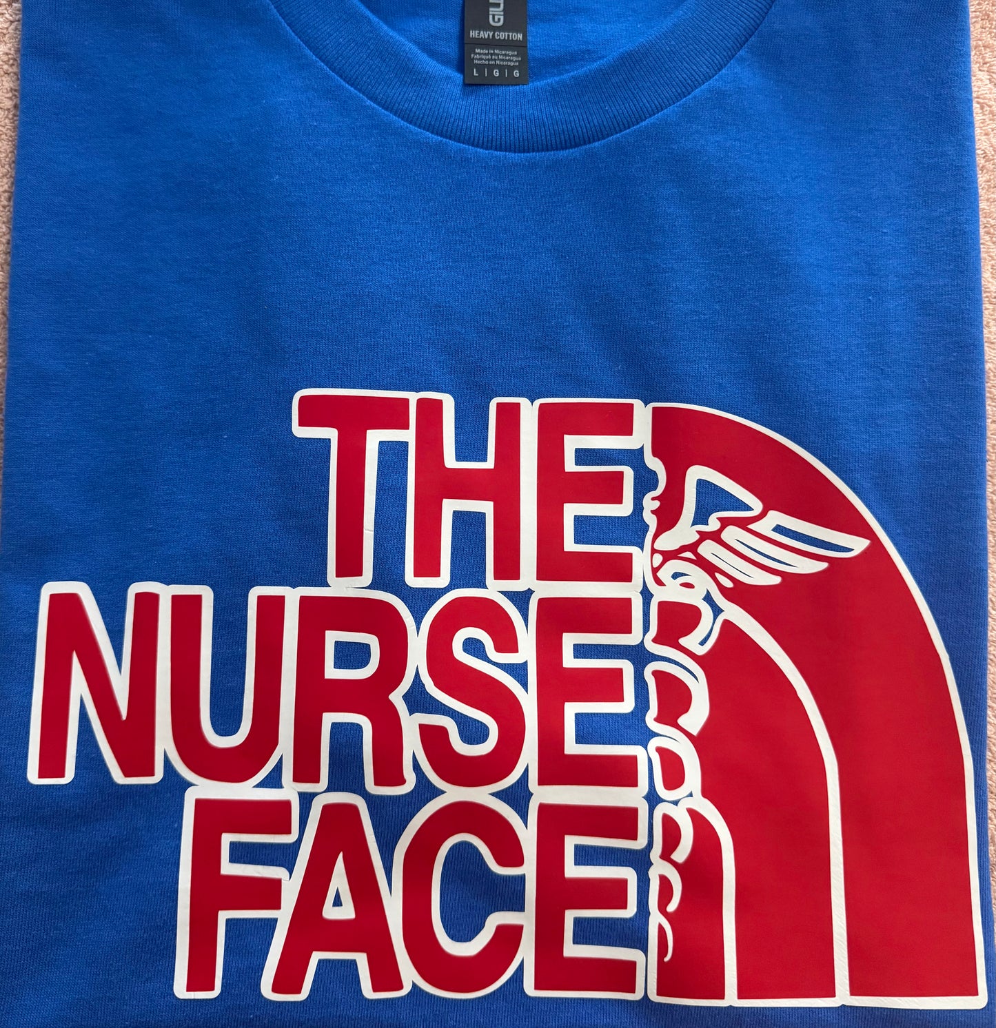 Buffalo Bills Nurse Face T-Shirt