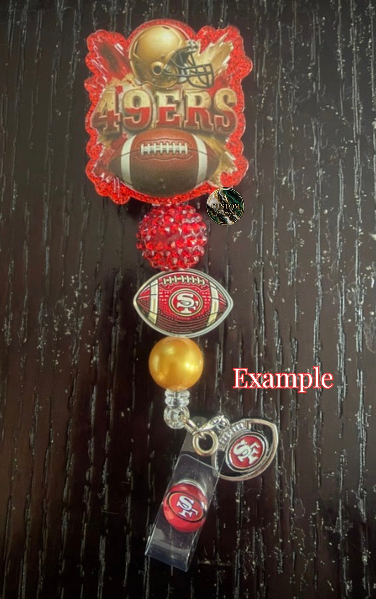1. ADD A FOOTBALL CHARM