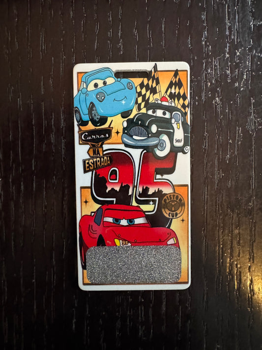 Cars vertical badge buddy