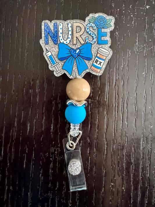 Nurse badge reel