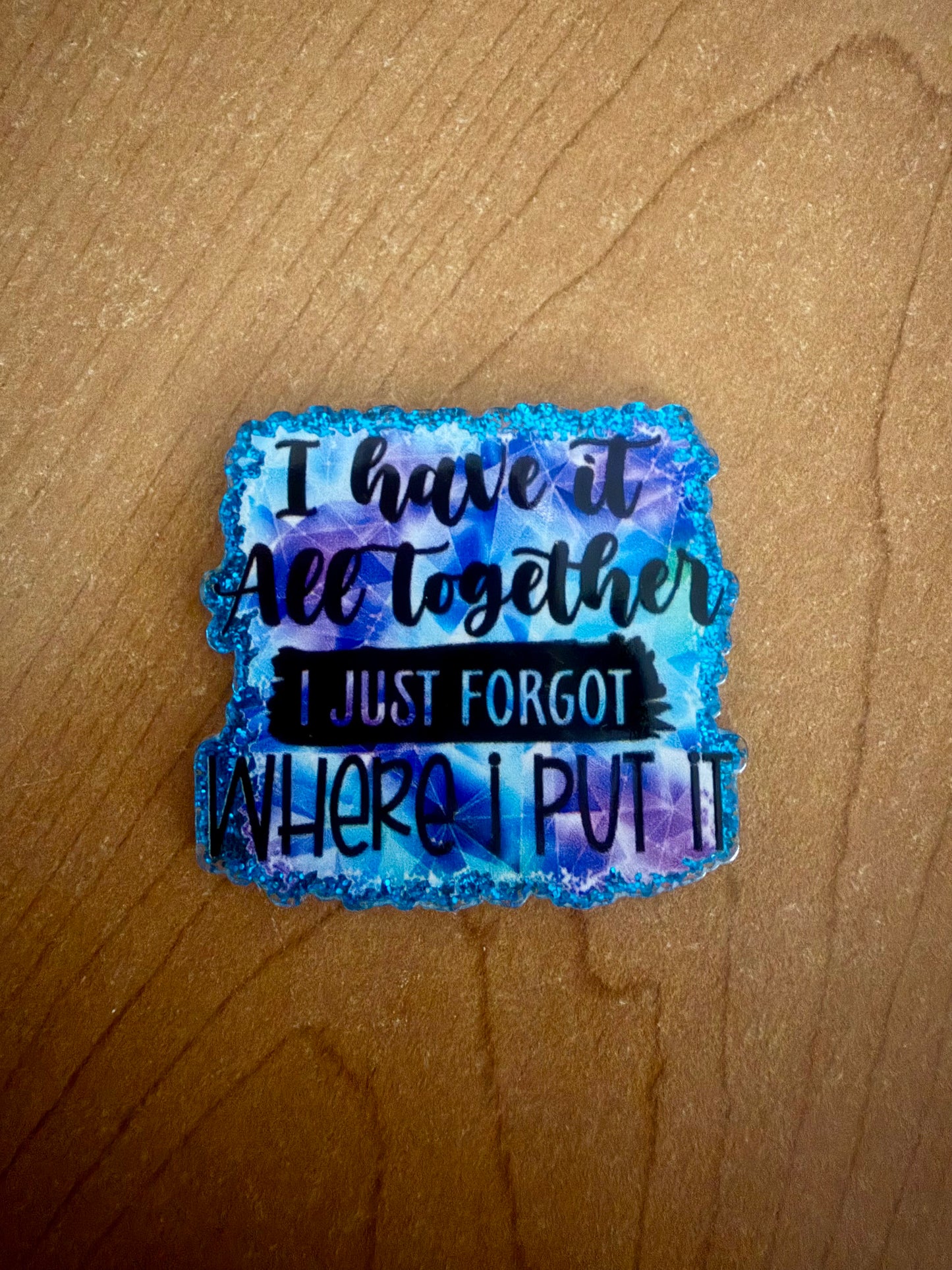 I have it all together i just forgot where I put it badge reel