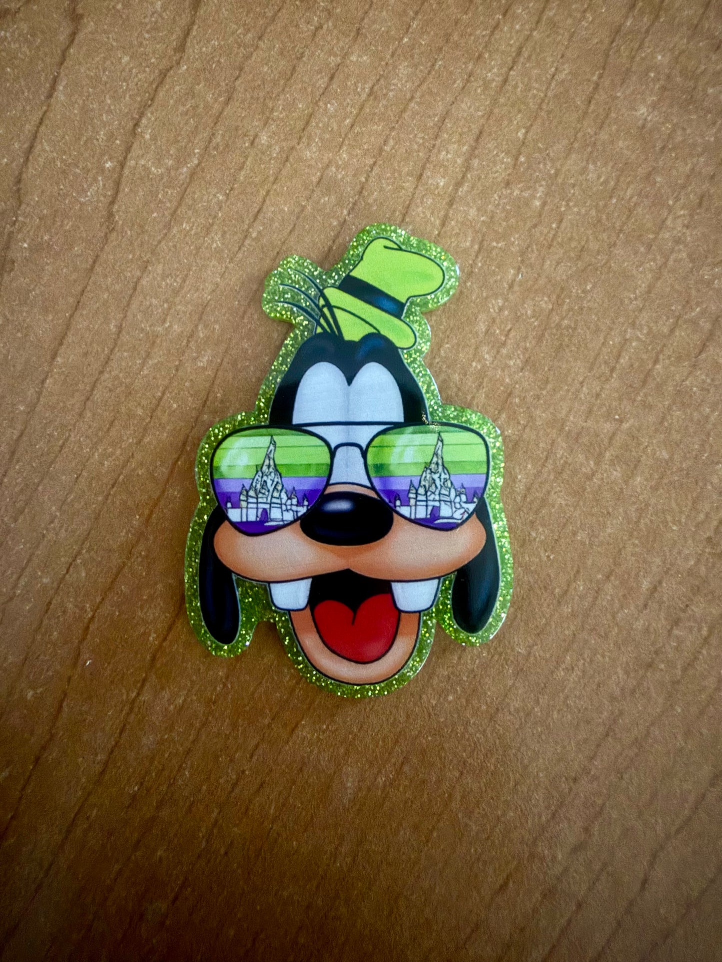 Goofy badge reel