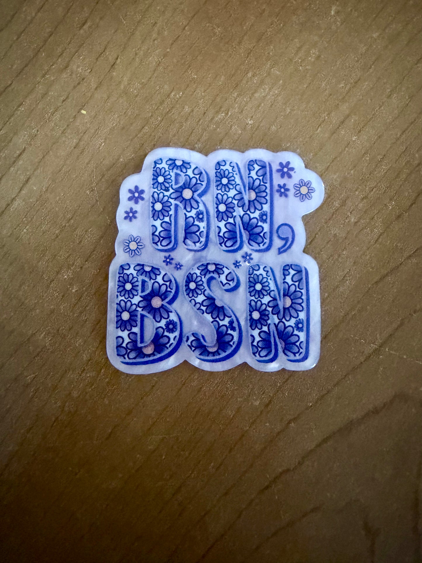 RN BSN badge reel