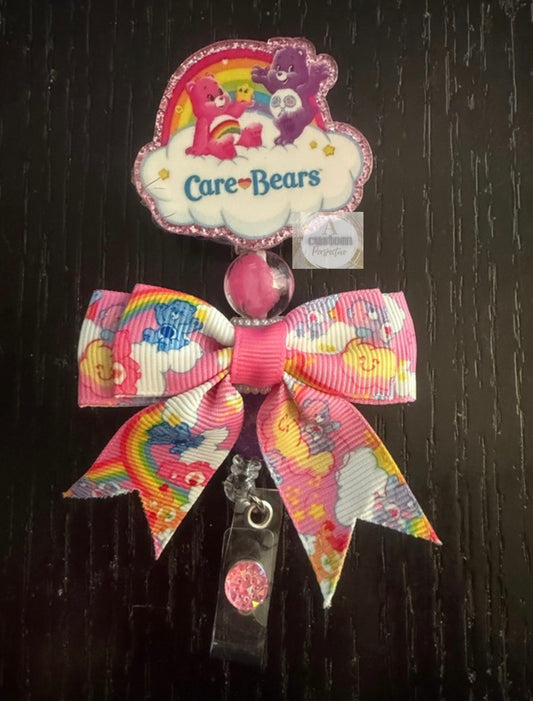 Carebear badge reel