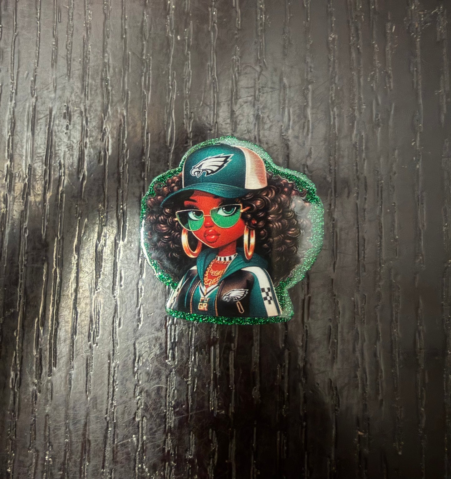 Eagles badge reel
