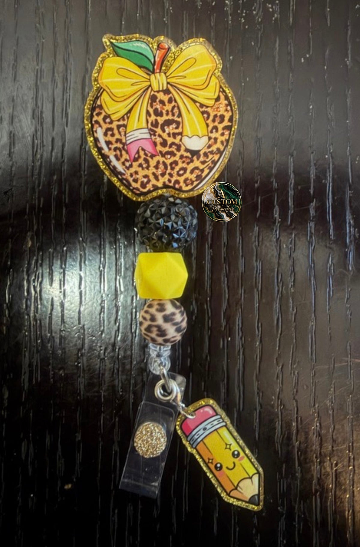 Teacher badge reel