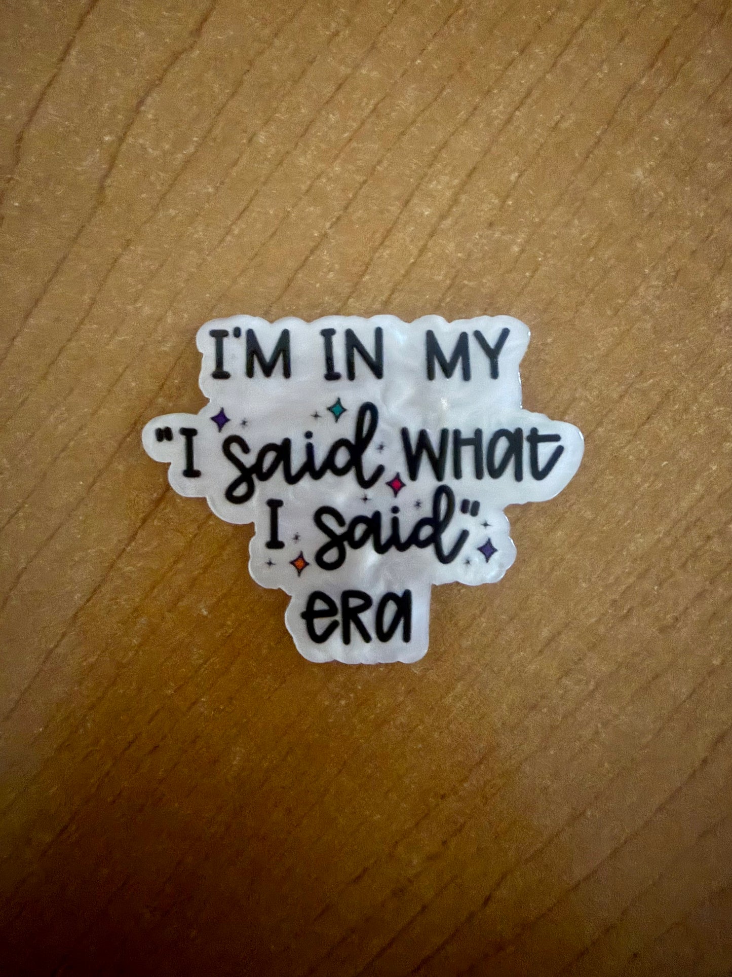 I’m in my I said what I said era badge reel