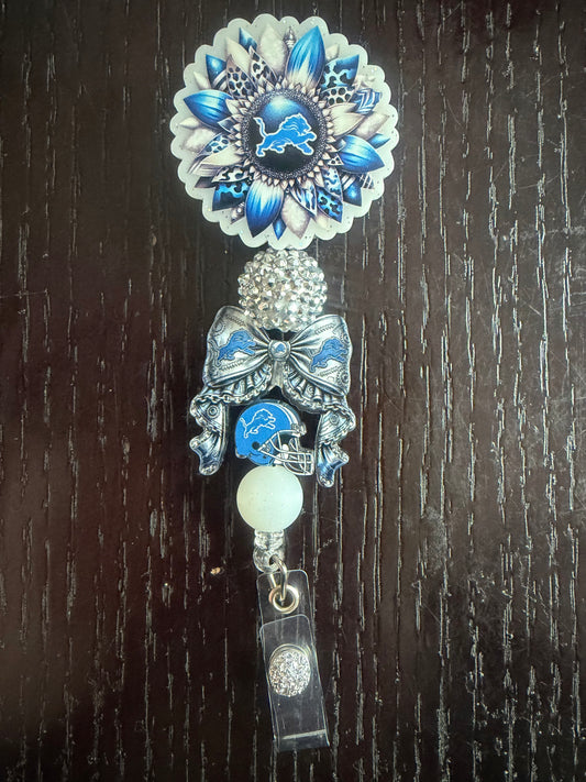 Lions badge reel