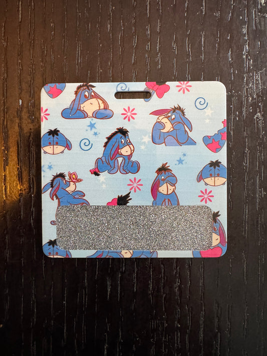 Eeyore badge buddy