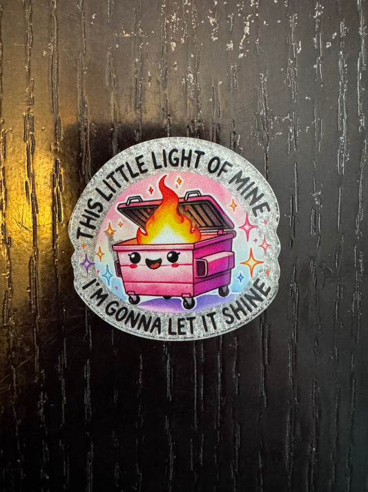 This little light of mine badge reel