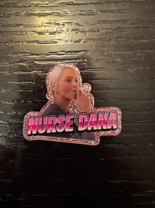 Nurse Dana badge reel