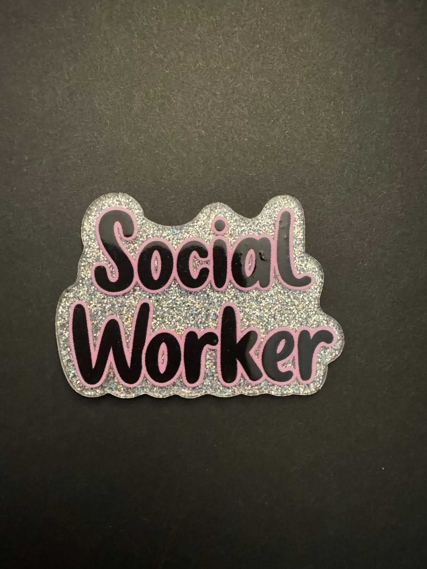 Social Worker badge reel