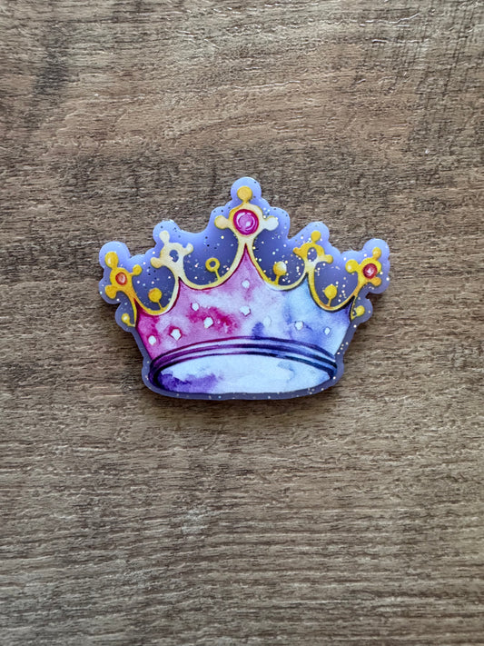 Crown badge reel