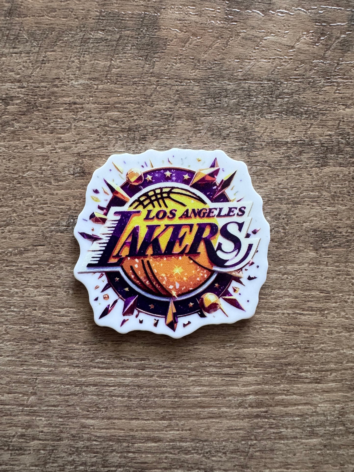 Lakers badge reel (no glitter)