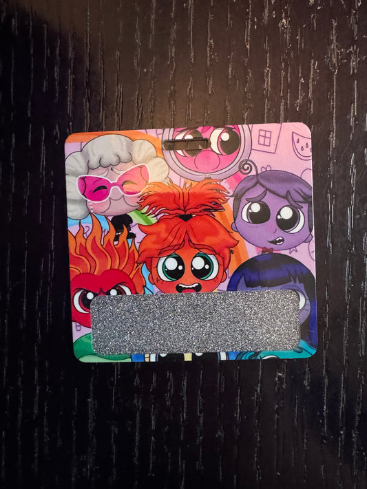 Inside out badge buddy