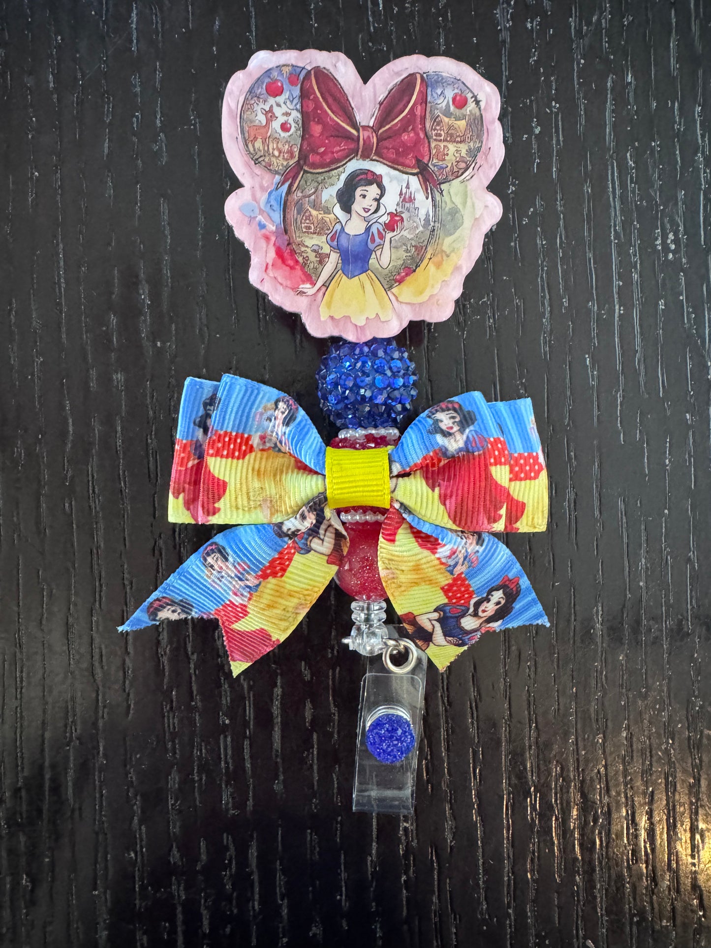 Snow White badge reel
