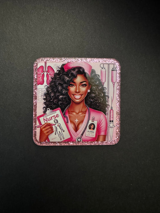 Nurse badge reel